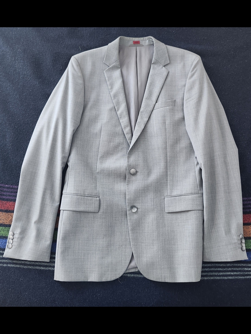 Hugo Boss Light Gray Two-Piece Suit